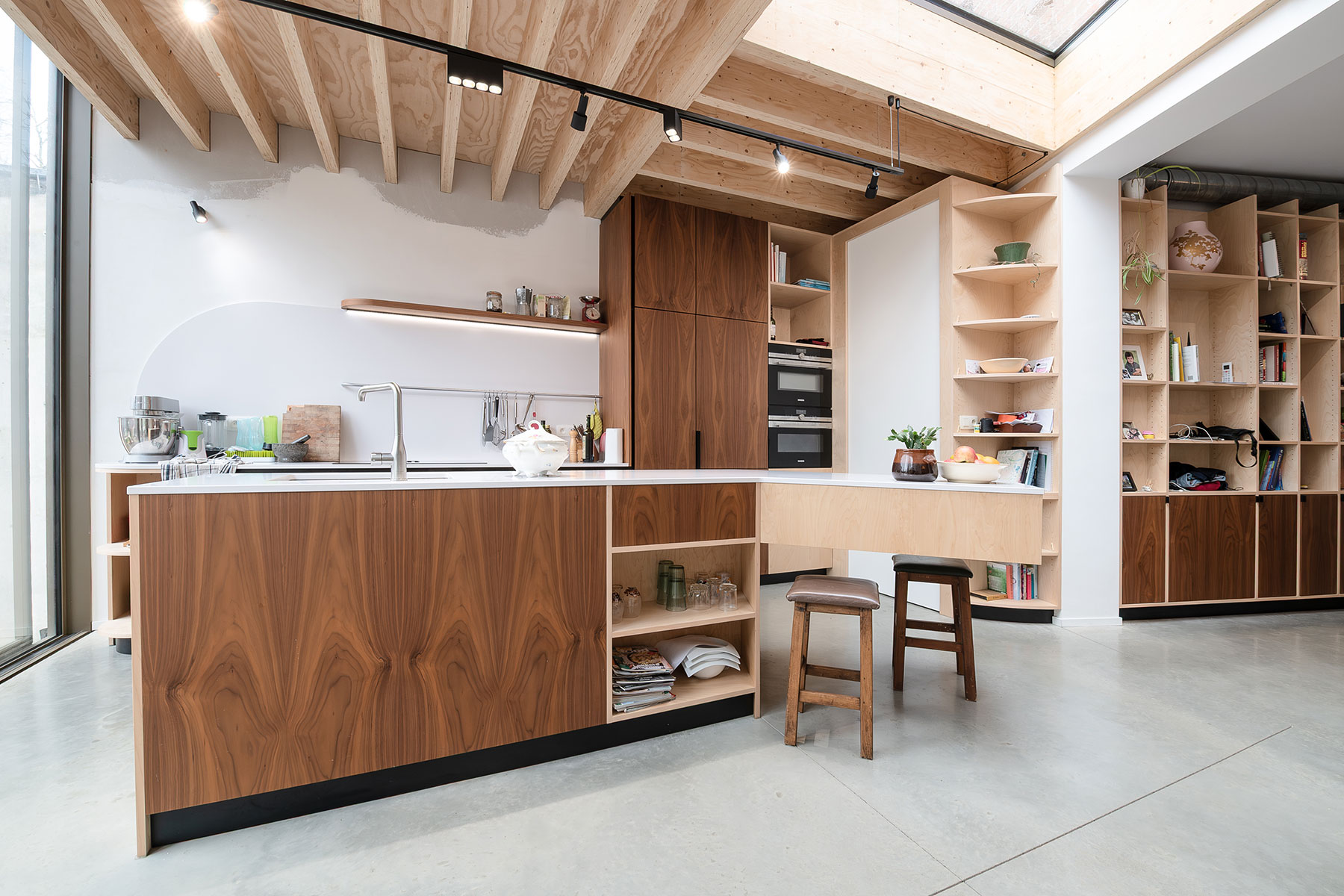 Interieur op maat gerealiseerd door Interieur Van Gool in Antwerpen